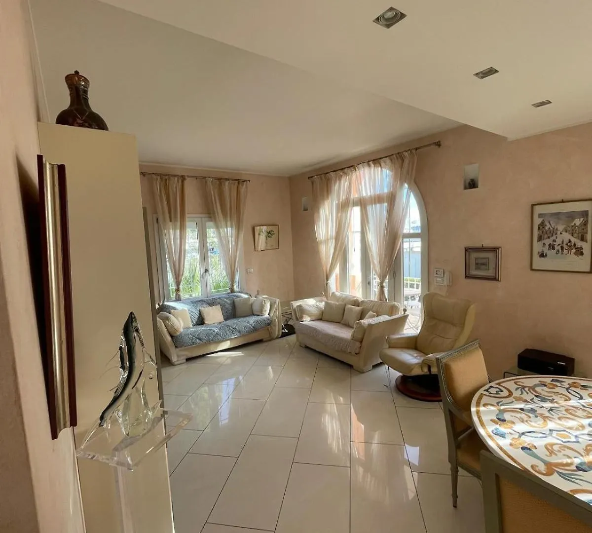 L'Azura Villa Front De Mer Golf Juan Vallauris